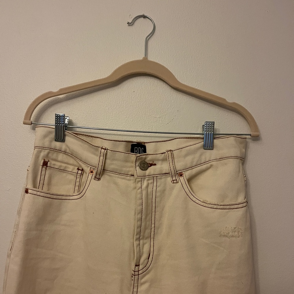 BDG Urban Outfitters White Ripped Jeans